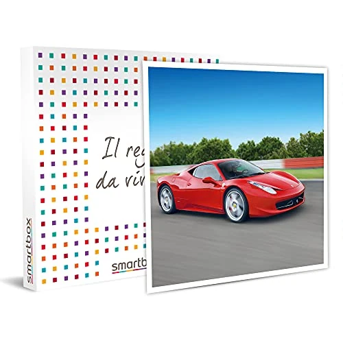 smartbox Alla Guida Di Caja Pareja, Ideas Regalo, 1 Actividad de conducción en Ferrari para 1 Persona, Adultos Unisex, Multicolor, 1062947