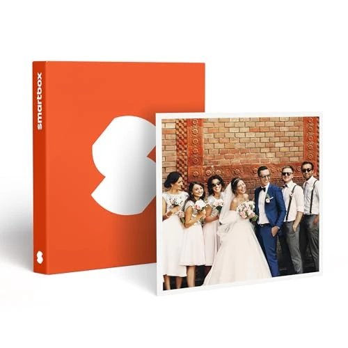 Smartbox Super Testimoni Di Nozze Coffret Paire, idées Cadeau, Sport ou séjour de 1 Nuit avec possibilité de dîner ou Wellness pour 1 ou 2 Personnes Mixte, Multicolore