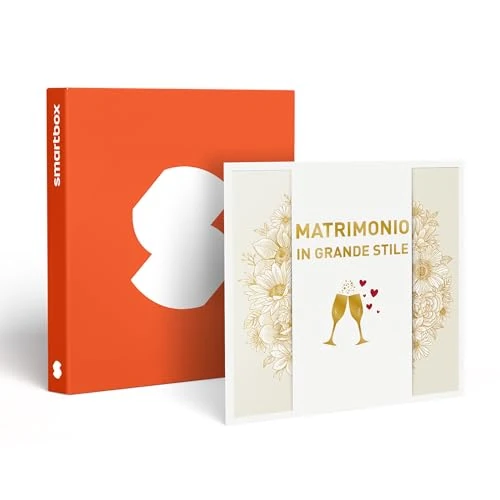 smartbox Wedding Style Gift Box Couple, Gift Ideas, 1, 2, 3 Nights with Breakfast, 1 Dinner or 1 Wellness Experience for 2 People