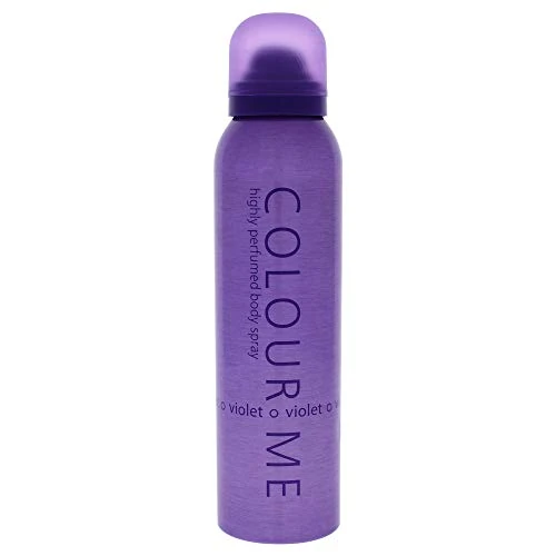 Offerta a tempo: COLOUR ME Violet Profumo da donna, Spray corpo 150 ml, fragranza di lusso, persistente Fragranza da donna di Milton-Lloyd - 23% da 4.34 € a 3.33 €
