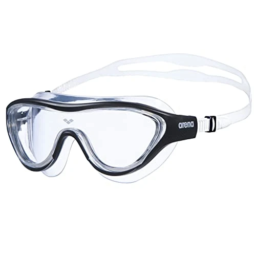 Offerta a tempo: ARENA The One Mask Occhialini Nuoto Anti-Appannamento Unisex Adulto, Maschera Piscina con Grandi Lenti, Protezione UV, Ponte Nasale Autoregolante, Guarnizioni Orbit-Proof - 35% da 28.00 € a 18.09 €