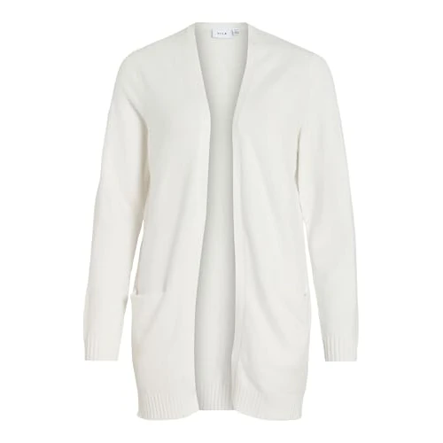 Vila Cardigan Basic Knitted White Alyssum XL White Alyssum XL