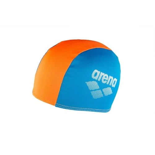ARENA Bonnet de Bain Polyester II pour Enfants Bonnet Natation Enfant Multicolore FR: Taille Unique (Taille Fabricant: TU)