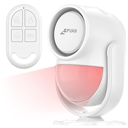 Oferta limitada: CPVAN Sensor de Movimiento, Sirena Alarma Casa para Puerta, Control Remoto Infrarrojo Sistema de Alarma Antirrobo -125dB -Accionado por Batería -Ideal para Interior de Tienda/Oficina/Casa Seguridad de 28.99 € a 28.99 € (ahorro 0.00%)