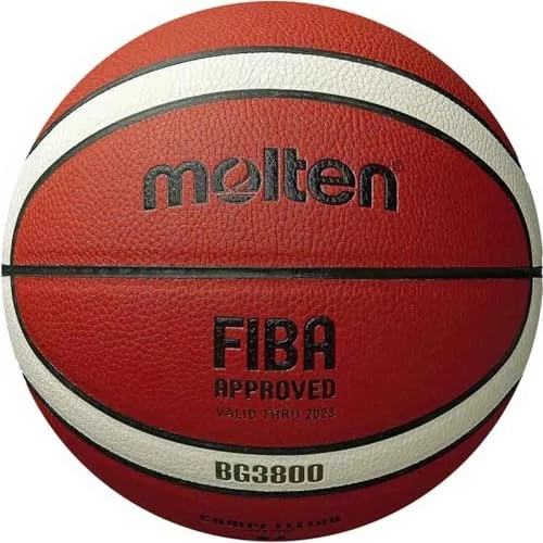 Oferta limitada: MOLTEN Balón B6G3800 - Balón de Baloncesto, Color Naranja y Marfil/marrón, 6 de 53.99 EUR a 53.99 EUR (ahorro 0%)