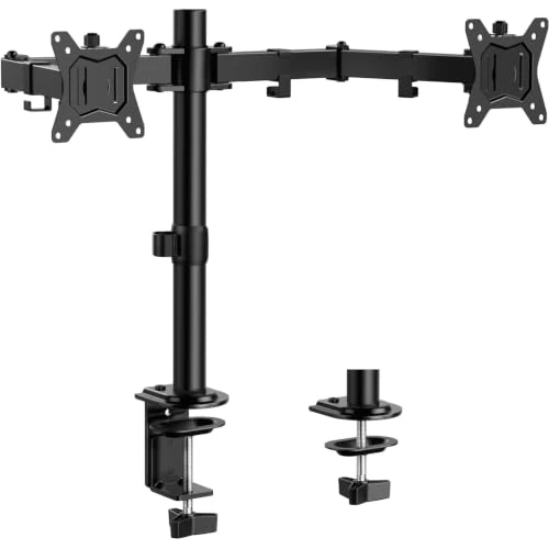Offerta a tempo: ErGear Supporto per doppio monitor, resistente, regolabile, per 2 schermi fino a 32 pollici, completamente regolabile in altezza, inclinabile, girevole, supporta 8 kg per braccio monitor, facile - 45% da 39.99 € a 21.97 €