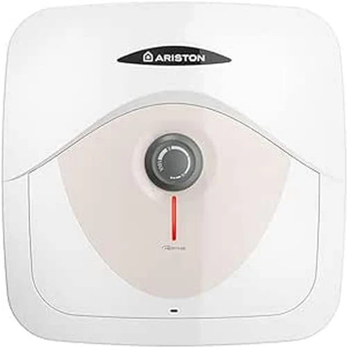 Offerta a tempo: Ariston Dune RS - Scaldabagno Elettrico 10 Litri 36x30x36, Boiler Elettrico con Display LED per Controllo Temperatura, Installazione in Italia Sopralavello Beige 220V, Classe Energetica A - 5% da 84.99 € a 80.73 €