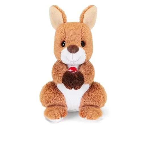Trudi Sw Col Kangaroo | Plush animals gift idea | Sweet Collection | 6x10,5x7,5 cm size XXS | model 51903
