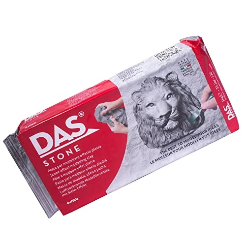 Offerta a tempo: Das Stone - Panetto Pasta per Modellare, 1 Kg, Pietra - 15% da 7.40 € a 6.29 €