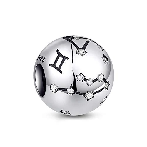 Offre limitee: NINGAN Charms Lune et Astronaute pour Bracelet et Collier Pandora 925 Argent,Charms et Perles pour Femme Pendentifs Cœur Oxyde de Zirconium，Bon Mother Day et Saint Valentin Gift de 19.73 EUR a 16.10 EUR (economie 18%)