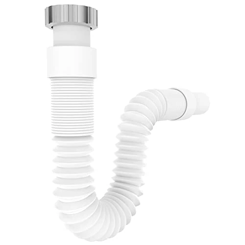 Oferta limitada: VARIOSAN Manguera de drenaje flexible 13972, 1 1/4" x 32 mm, sifón/trampa de olor para lavabo, extensible de 320-880 mm de 11.90 € a 11.90 € (ahorro 0.00%)