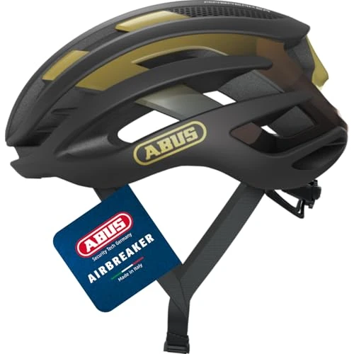 Oferta limitowana: ABUS AIRBreaker Kask rowerowy, czarny (czarno-złoty), S z 1687.79 zł na 666.49 zł (oszczędź 60.51%)
