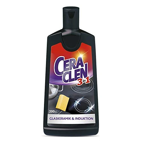 Ceraclen 43277 Środek Do Czyszczenia Płyt Kuchennych, 200ml