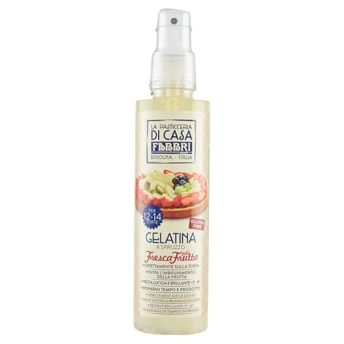 Offerta a tempo: Fabbri Fresca Frutta Gelée a Spruzzo 150ml | Gelatina Spray per Dolci, Senza Glutine - 0.00% da 3.89 € a 3.89 €