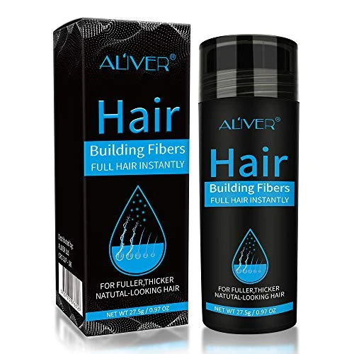 Zeitlich begrenztes Angebot: Premium Streuhaar, Schütthaar zur Haarverdichtung & vollem, Haargebäudefasern Haarausfall Concealer Professionelle Hair Fibers, Faser Haar Puder Spray Für Frauen Und Männer(Dunkelbraun) von 13.99 € auf 13.99 € (0.00% Rabatt)