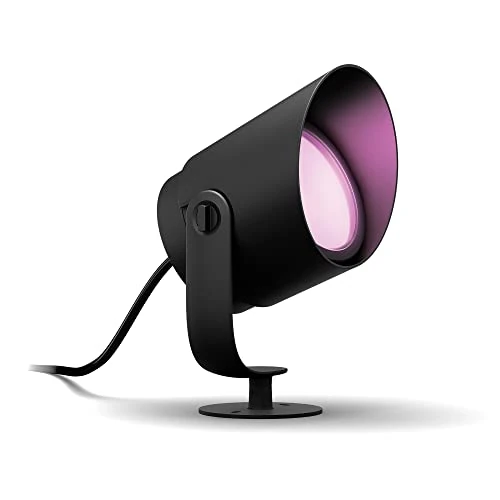 Philips Hue Lily XL WACA LV EU spike black 1x15, Spot extérieur à led, Luminaire pour éclairage extérieur