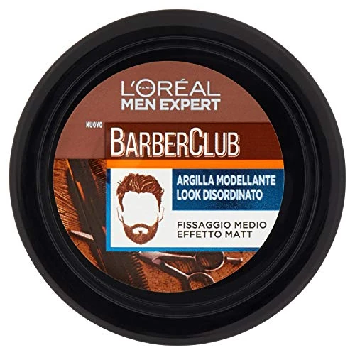Offre limitée : L'Oréal Paris Men Expert Barber Club Pâte à modeler effet mat pour un look désordonné pour cheveux courts, moyens et longs 75 ml de 12.77 € à 10.42 € (18% de remise)