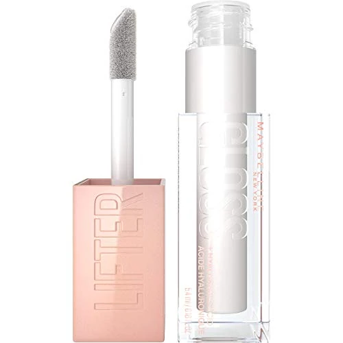 Offre limitée : Maybelline New York - Gloss à Lèvres Hydratant & Brillance Instantanée - Enrichi en Acide Hyaluronique - Lifter Gloss - Teinte : 001 Pearl de 7.61 € à 7.63 € (-0.26% de remise)