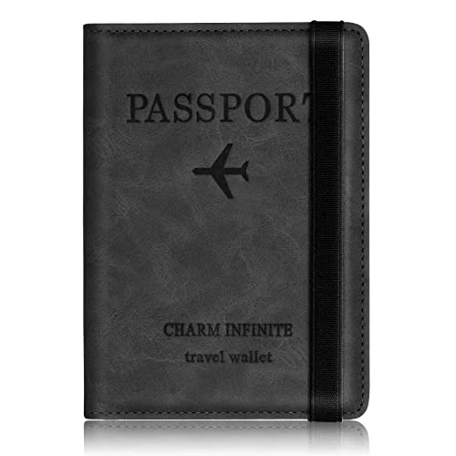 Oferta limitada: Toctax Funda Pasaporte, Portadocumentos Viaje de los Billetera de Documentos Portátiles con Bloqueo de RFID, Travel Essentials, Porta Pasaporte para Mujeres y Hombres (Negro) de 9.99 € a 9.99 € (ahorro 0.00%)