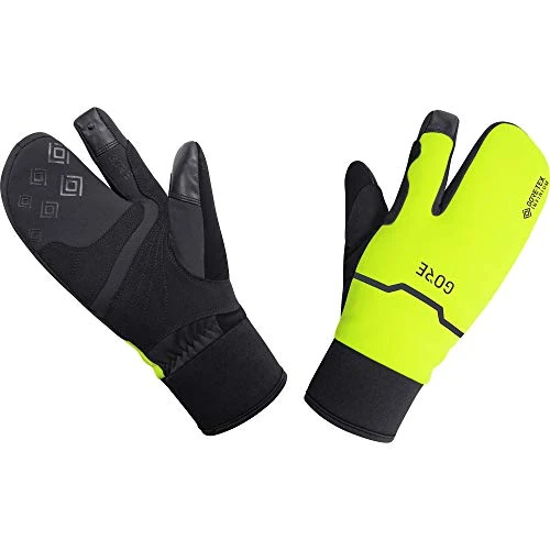 Oferta limitada: GORE WEAR Guantes Thermo Split, GORE-TEX INFINIUM, 8, Negro/Amarillo Neón de 74.95 EUR a 50.95 EUR (ahorro 32%)