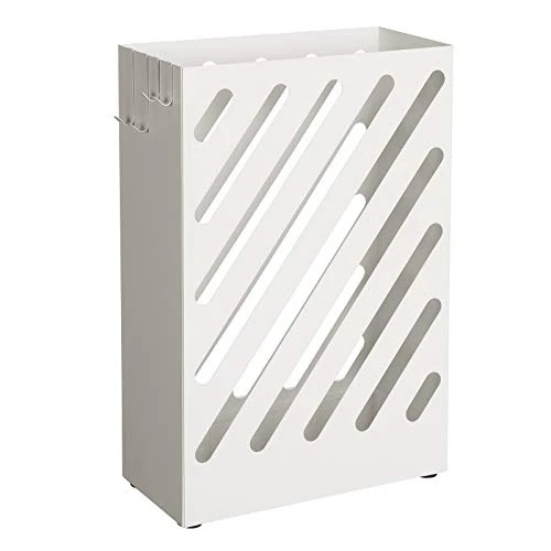 Offerta a tempo: SONGMICS Porta Ombrelli in Metallo, con Vaschetta Scolapioggia e Gancetti - 8% da 35.99 € a 32.99 €