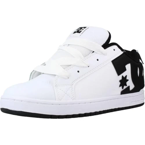 Offerta a tempo: DC Shoes Corte Graffik, Scarpe da skateboard, Uomo, White Black Black, 44.5 EU - 38% da 85.00 € a 52.50 €