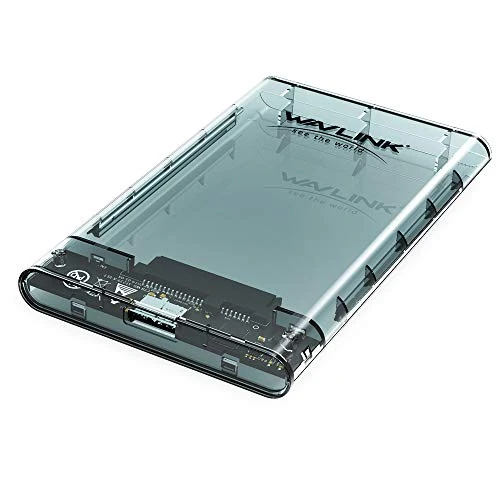Tijdelijke aanbieding: WAVLINK Externe harde-schijfbehuizing, externe harde schijf, 9,5 mm, 7 mm, 2,5 inch SATA SSD HDD, USB 3.0-kabel, montage zonder gereedschap, UASP-versnelling van 9.99 € naar 9.99 € (0.00% korting)