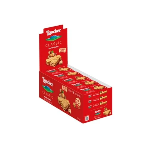 Tijdelijke aanbieding: LOACKER WAFER NOCCIOLA 25 PZ van 28.90 € naar 28.90 € (0.00% korting)