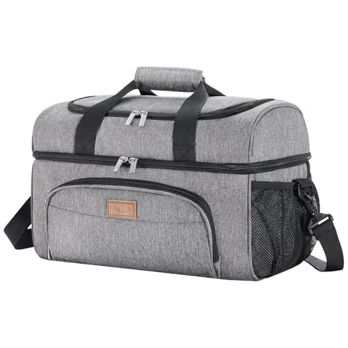 Oferta limitowana: Lifewit Duża Torba Chłodząca 27/32/48 Puszki Lzolowana Torba na Lunch Lekka Przenośna Torba Chłodząca Dwuwarstwowa na Piknik, Plażę, do Pracy, Wycieczkę z 89.99 zł na 89.99 zł (oszczędź 0.00%)