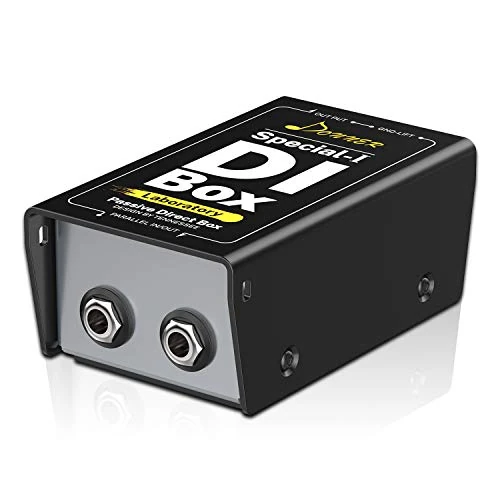 Offerta a tempo: Donner Professionale DI-Box Passivo ad Alte Prestazioni Eliminatore di Ronzio Strumento da 1/4" Direct Box su XLR Bilanciato e Sbilanciato (Special-Ⅰ) - 22% da 32.99 € a 25.73 €