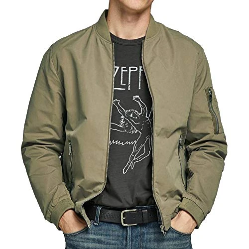 Offre limitee: JACK & JONES Jjerush Bomber Noos Homme veste, Dusky Green, XL de 49.99 EUR a 30.00 EUR (economie 40%)
