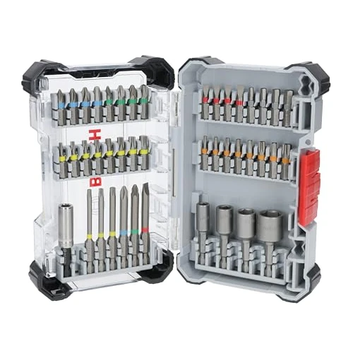 Begrenztes Angebot: Bosch 43x Extra Hard Schrauberbit-Set, 43‑tlg. (197 x 110,5 mm, Professional Zubehör Schraubendreher, Bohrschrauber) von 16.49 EUR auf 16.49 EUR (Rabatt 0%)