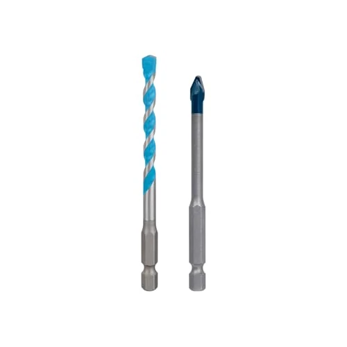 Offerta a tempo: Bosch 2x Set di punte EXPERT HEX-9 Hard Ceramic e Multi Construction (per Piastrelle dure, Piastrelle morbide, Ø 6,0, 6,0 mm, Professional Accessorio Trapano, Trapano/avvitatori rotanti) - 32% da 20.02 € a 13.53 €