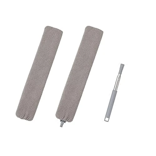 Oferta limitada: Cepillo Limpieza de Polvo con Varilla Telescópica de Acero Inoxidable,Plumero de Limpieza Microfibra Lavable para el Hogar, Muebles, Piso, Debajo de la Sofá y el Cama de 16.98 € a 16.98 € (ahorro 0.00%)