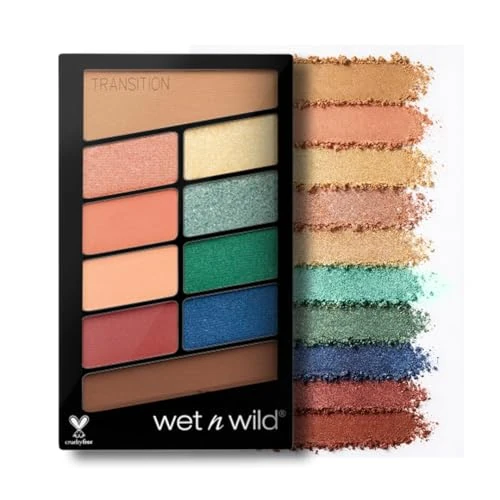 Tijdelijke aanbieding: Wet n Wild, Color Icon Oogschaduw Quads, Oogschaduw Palet met Glanzende en Matte Oogschaduw, Langhoudende en Makkelijk te Blenden Formule, Stop Playing Safe van 5.70 € naar 5.20 € (8.77% korting)