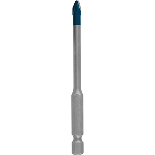 Bosch Professional 1x Punte Expert HEX-9 HardCeramic per Tegole, Piastrelle, Ø 5.00 mm, Accessorio Trapano a Percussione