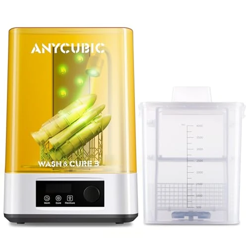 Offerta a tempo: ANYCUBIC Wash and Cure 3,per Modelli di Stampante 3D Resina, 165x100x180mm³ - 0.00% da 99.99 € a 99.99 €