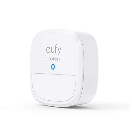 Offerta a tempo: eufy Security sensore di movimento, sensore di movimento del sistema di allarme domestico, copertura a 100°, raggio di 9,1 metri, durata batteria 2 anni, sensibilità regolabile (richiesto HomeBase) - 33% da 29.99 € a 19.99 €