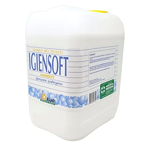 Oferta limitada: Suavizante profesional higiénico para prendas y tejidos, hipoalergénico, higienizante, alta concentración, origen vegetal, fórmula profesional para casa y lavandería, 5 kg de 54.80 € a 54.80 € (ahorro 0.00%)
