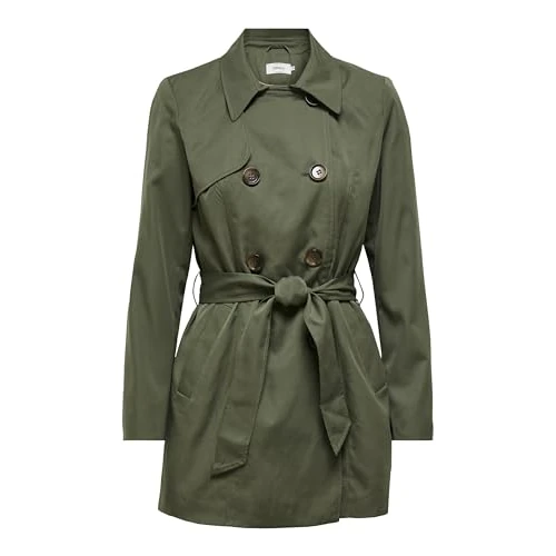ONLY Onlvalerie Otw Noos-Abrigo para Caballo Gabardina para Mujer