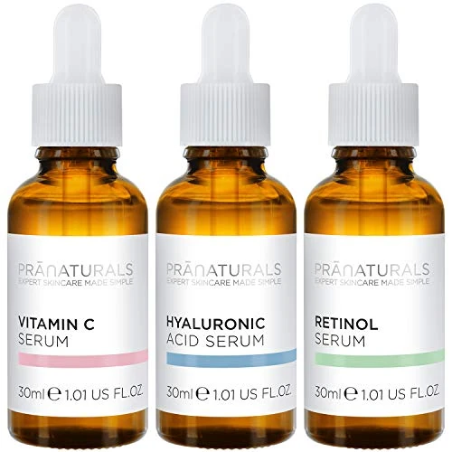 Offerta a tempo: PraNaturals Skin Perfector Kit 3x30ml – Sieri Viso Anti-Età - 0.00% da 14.99 € a 14.99 €
