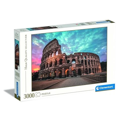 Oferta limitada: Clementoni - Puzzle 3000 Piezas “Coliseum Sunrise” - Rompecabezas para Adultos Imagen del Coliseo de Roma al Amanecer - Dimensiones 118,4 x 84,5 cm, 33548 de 29.99 EUR a 22.01 EUR (ahorro 27%)