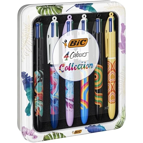 Offerta a tempo: BIC 4Colori Collection, Penne Colorate a Sfera — 17% da 24,10 € a 19,89 €