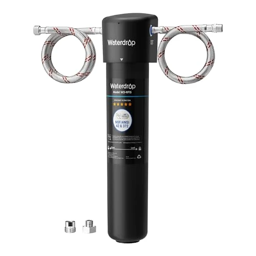 Offre limitée : Waterdrop 15UA Filtre Sous Évier, 19 000 Gallons pour 2 Ans | Réduit PFAS, PFOA/PFOS, Plomb, Chlore et Mauvais Goût, Certifié NSF/ANSI 42, Connexion Directe au Robinet Existant de 67.99 € à 79.99 € (-17.65% de remise)