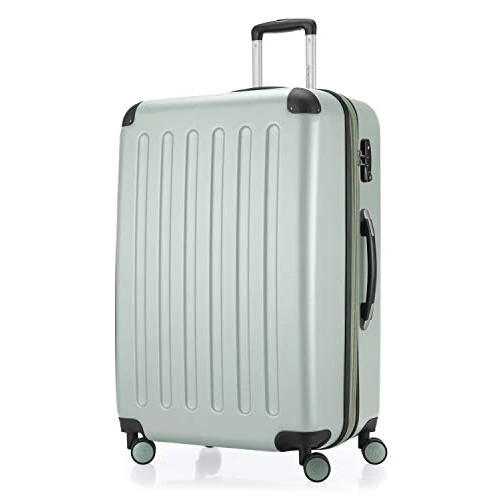 Limited-time offer: Hauptstadtkoffer Spree – Large Hardshell Suitcase, TSA Lock, 4 Double Wheels, Trolley Luggage, Rolling Suitcase, Travel Case with Expandable Capacity, 75 cm, 119 Liters, Mint from 83.49 GBP to 83.49 GBP (save 0%)