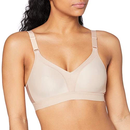 Offerta a tempo: Triumph Donna Triaction Wellness N, Sports bra non-wired, NEUTRAL BEIGE, 4F - 11% da 34.99 € a 30.99 €