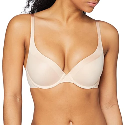 Triumph Womens Body Make-up Soft Touch Whp Wired Padded Bra, Neutral Beige, 36E UK