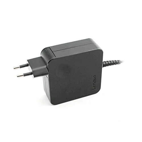 Lenovo ADLX65CCGE2A Original Chargeur 65 Watts EU wallplug pour V17-IIL, V15-IIL, V17 G2-ITL, V15-ADA, IdeaPad 3-15IIL05, V340-17IWL, IdeaPad L340-15API
