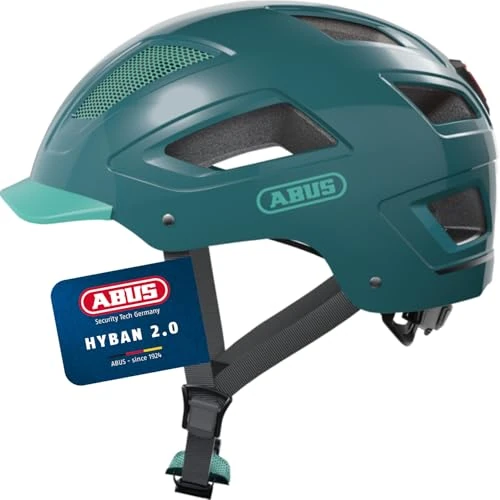 Oferta limitada: ABUS Casco Urbano Hyban 2.0 - Casco de Bicicleta con luz Trasera, Carcasa Dura ABS, Buen Ajuste - para Hombres y Mujeres de 79.95 € a 59.95 € (ahorro 25%)