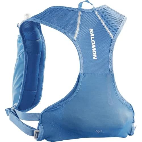 Tijdelijke aanbieding: Salomon Agile 2 Unisex Hydratatievest, trailrunning, MTB, hardlopen, Wandelen , dynamisch comfort, snelle toegang en comfort in beweging, nevels blauw van 70.60 € naar 70.60 € (0.00% korting)